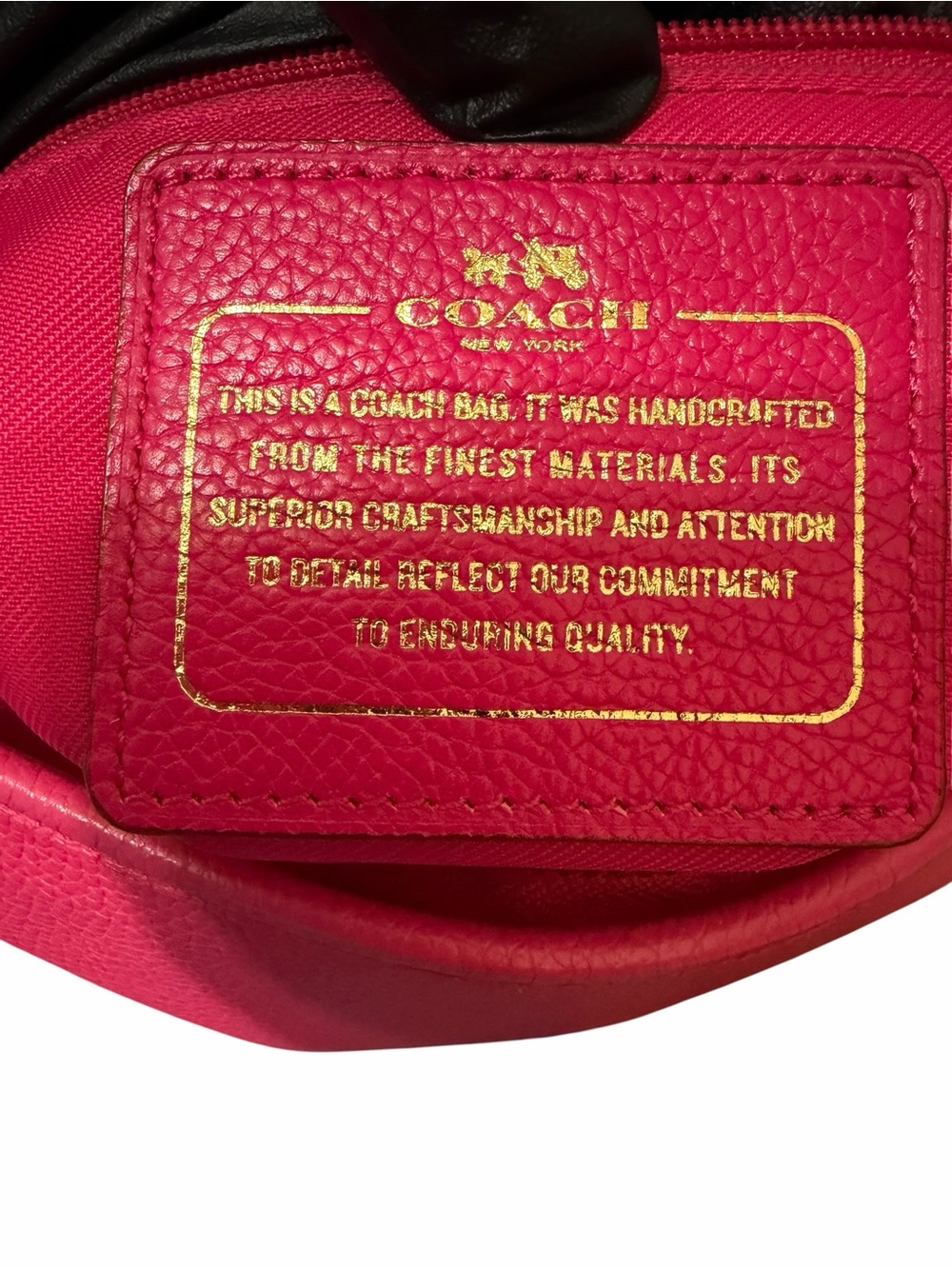 Coach Whiplash Mini Duffle Leather Crossbody A1593 With COA & Dust Bag (A744) - Picture 7 of 16